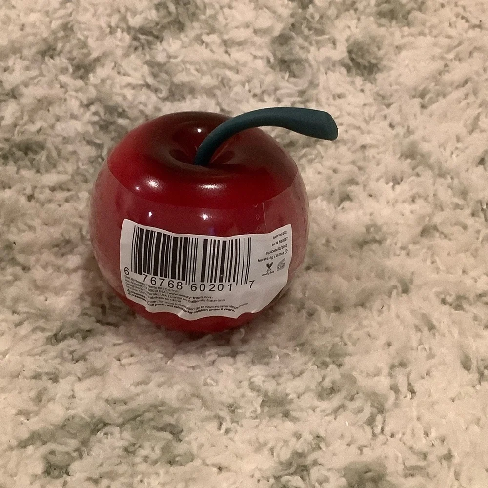 Red Cherry Lip Gloss NWT Beauty Treats cruelty Free 1.5” x 1.5” - Picture 3 of 14